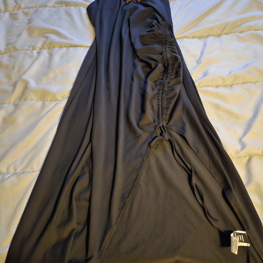 SHEIN Black Maxi Dress